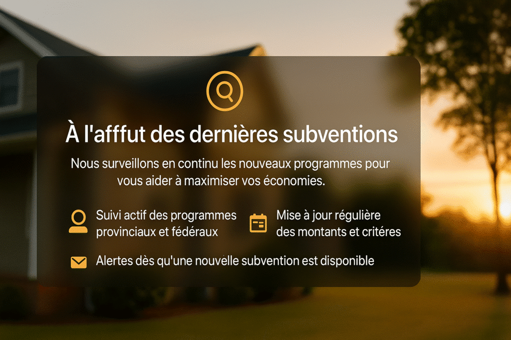 subventions chauffage ventilation