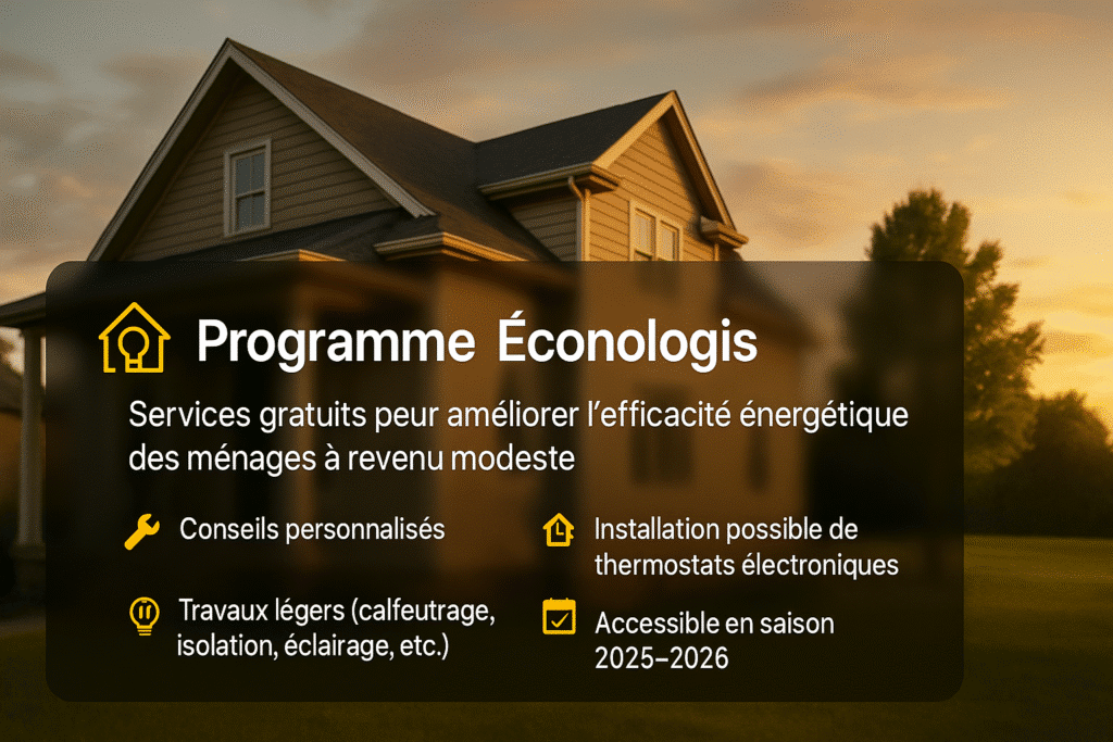 Subvention chauffage econologis