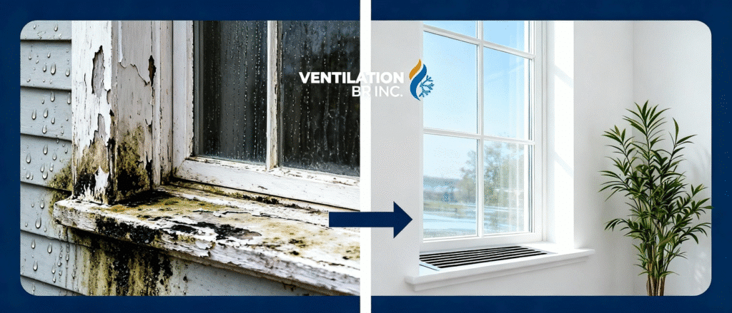 humidité maison ancienne Québec