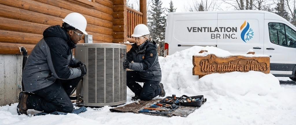 Dimension Thermopompe BTU