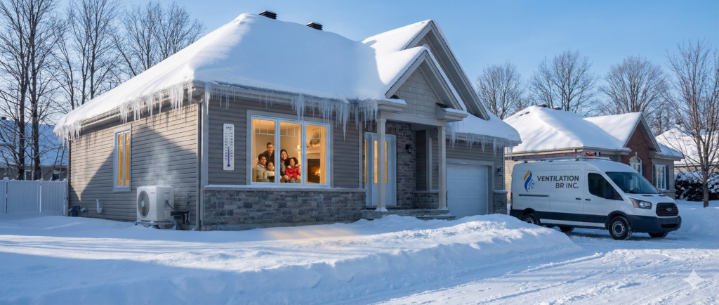 Installation de thermopompe à Blainville