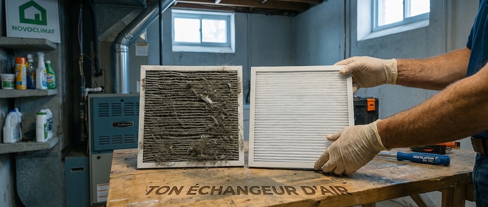 Remplacement filtre ventilation printemps Ventilation BR